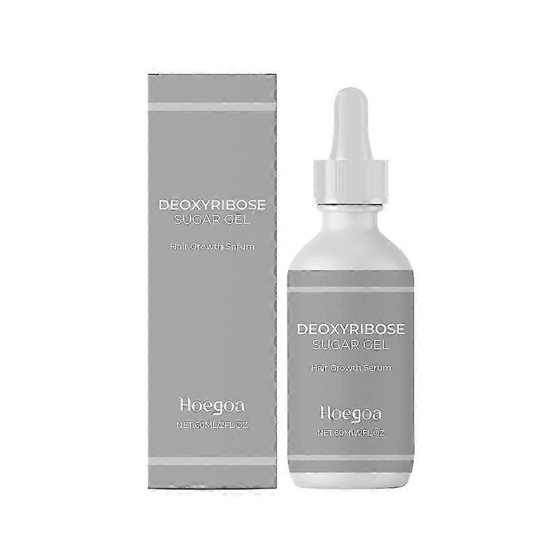 1-3x Deoxyribose Sugar Gel Hair Growth, 60ml Deoxyribose Hair Growth Gel, Anti Hair Loss & Anti-Dandruff Scalp Treatment