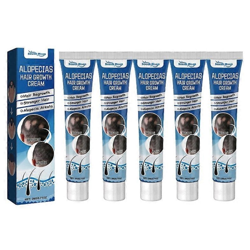1-5pcs Alopecia Hair Growth Cream for Men Promote Men’s Hair Growth Cream for All Hair Type
