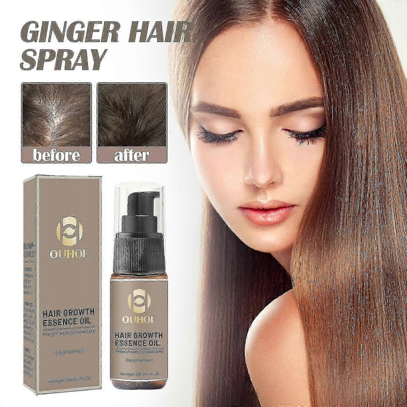 2025 Anti Hair Loss Hair Growth Spray Essence Beard Grow Stimulator Natural Accelerate Hair Growth Oil Facial Hair Grower
