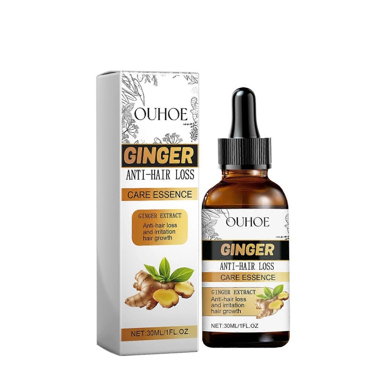 2025 Latest Model  Ginger Hair Essence, Hair Care Firming And Moisturizing Repair To Impro