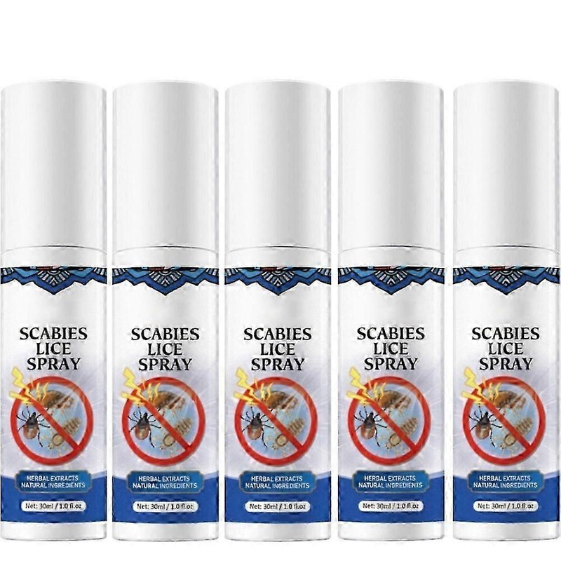 Pubic lice removal spray to soothe itchy scalp