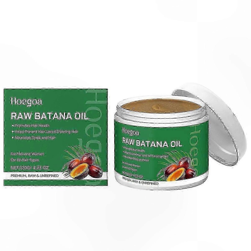 Pure Organic Batana Oil for Hair Growth & Scalp Health, Unrefined Formula to Prevent Thinning and Strengthen Hair Naturally