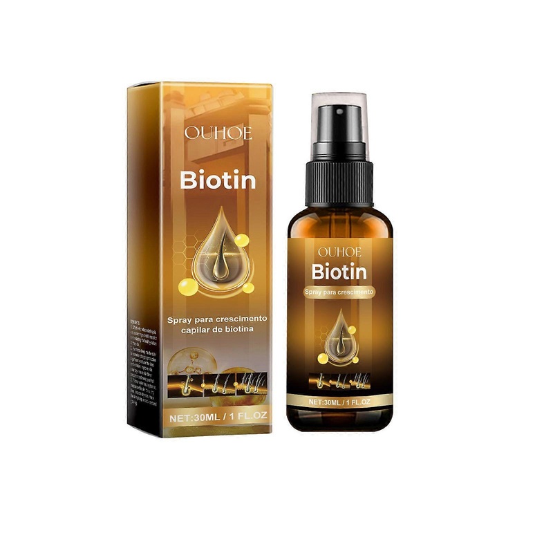 Scalp nourishing spray strengthens hair, moisturizes hair, scalp care, plant extract care solution 30ml