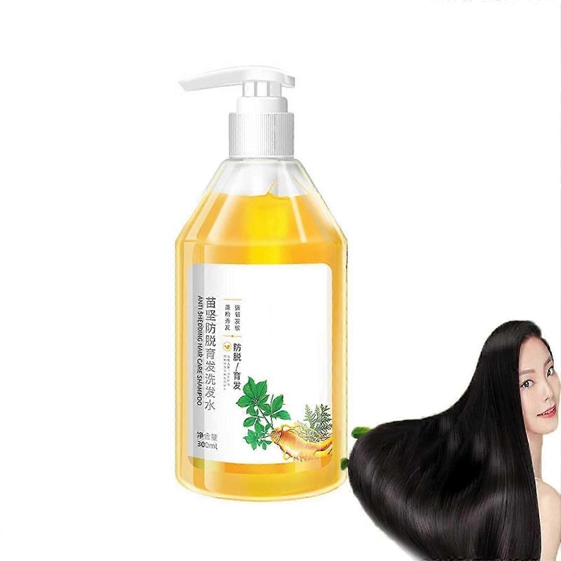 Smooth And Oil Control Anti Hair Loss Shampoo, Anti-Hair Loss And Hair Strengthening Shampoo, Hair Loss Prevention Hair Care, Ginger Anti Stripping Sh