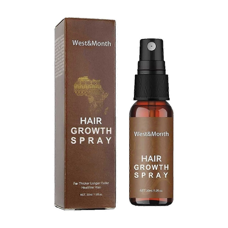 West&Month Hair Essence Spray Hair Root Growth Anti-hair Loss Strengthening Massage Scalp Essence