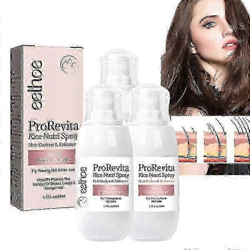 Zephta ProRevita Rice Nutri Spray Trio – Nourishing Treatment for Thinning Hair