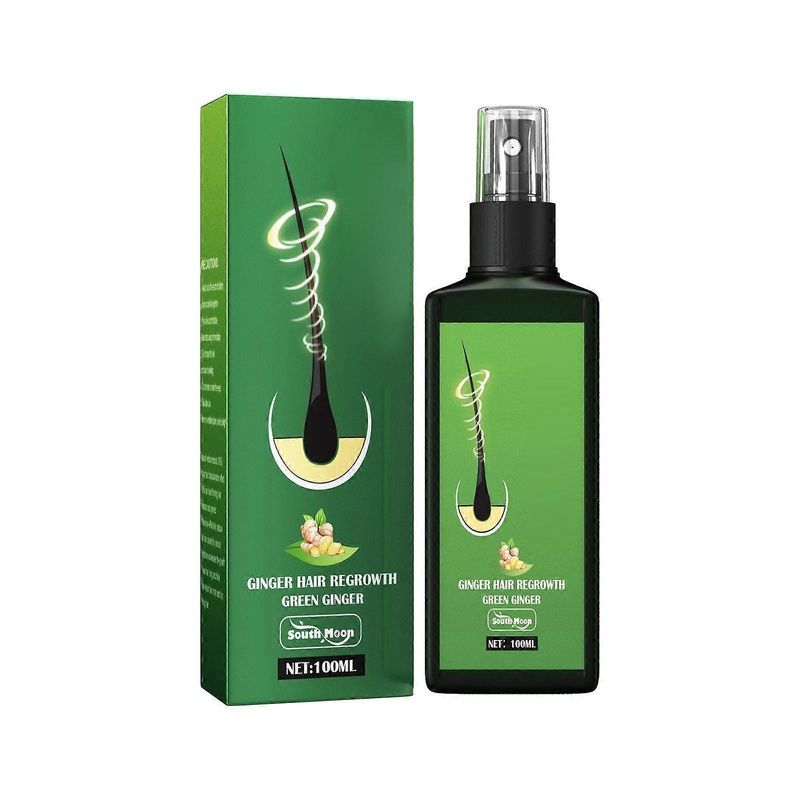 100ml Ginger Serum Spray Hair Loss Hair Thinning Liquid Regrowth Hair Loss PU4590