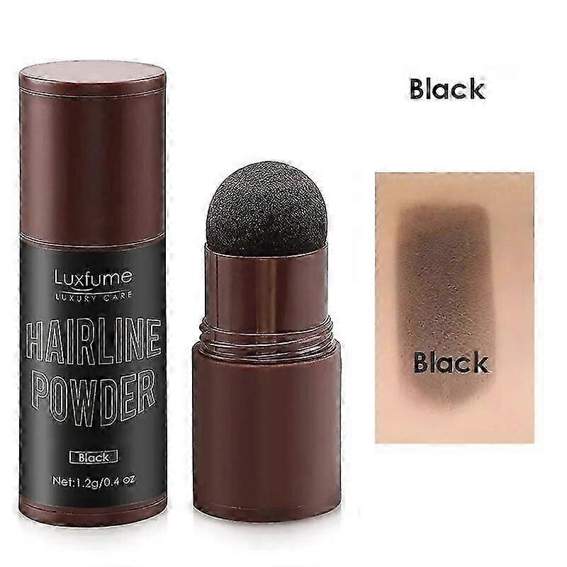 Hairline Powder Water Proof Hair Line Shadow Eyebrow Powder Black&Brown Unisex Instantly Hair Makeup
