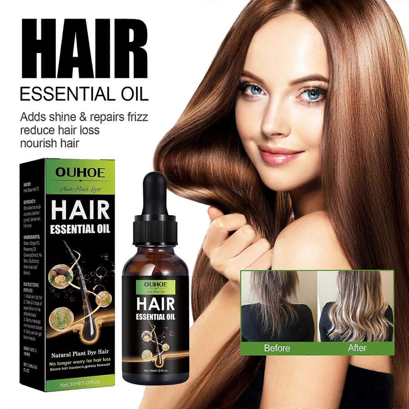 OUHOE Hair Oil: Repair Damage, Hydrate, Prevent Hair Loss, Soften Hair