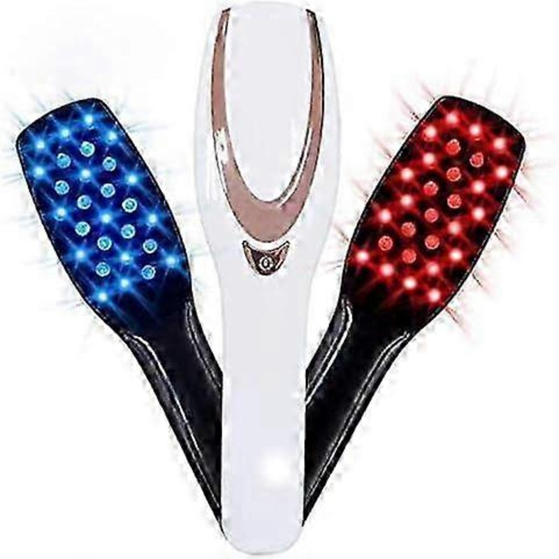 Phototherapy Scalp Massage Comb for Hair Growth, Phototherapy Hair Regrowth Brush, Anti Hair Loss Head Treatment, USB Charging