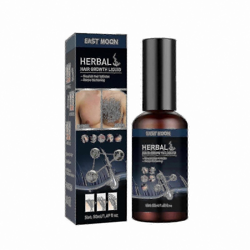Rapid Growth Serum for Body Hair Maintenance and Thickening Solution for Beard and Chest Use
