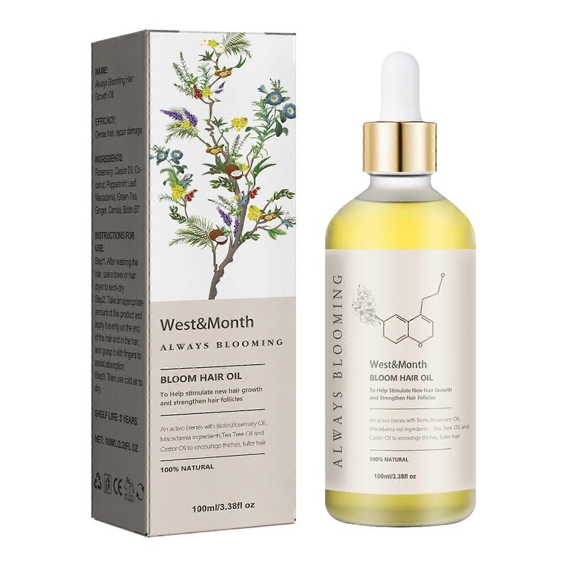 Rosemary Fast Hair Growth Oil Hair Regrowth Essential Hair Thinning Treatment Hair Growth Liquid Anti Loss for Women&Men