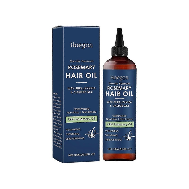 Rosemary Hair Care Oil Nourishes, Strengthens, Smoothes And Improves Scalp Massage Treatment Essence