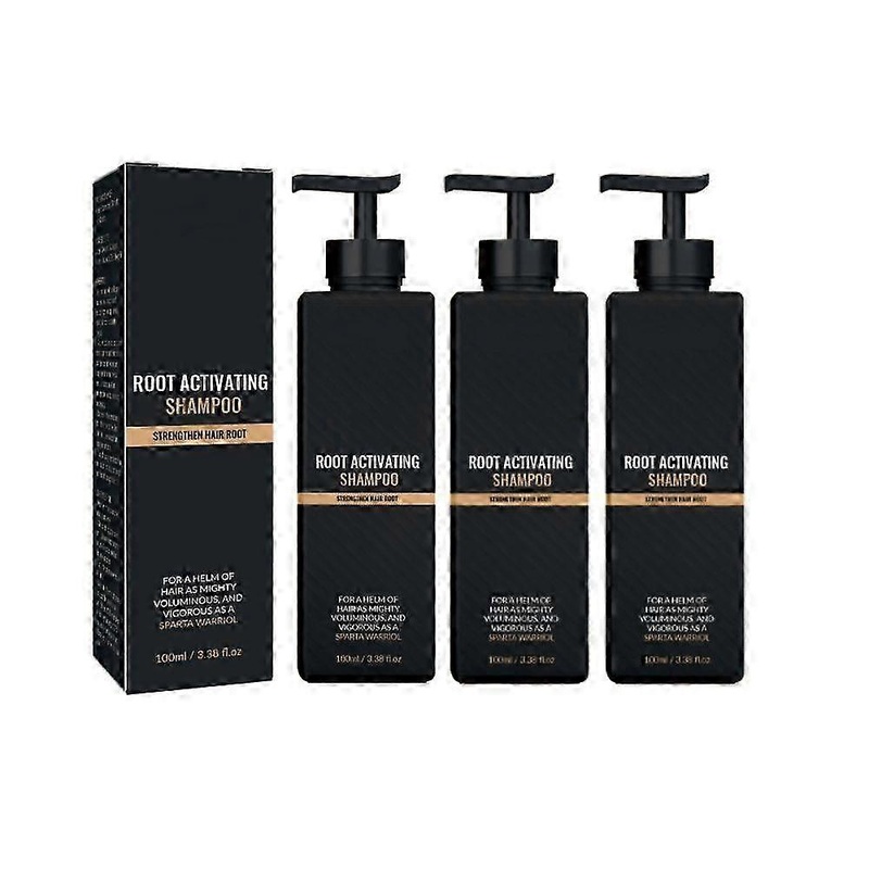 2025 1/3/5x Spartan Shampoo,Spartan Root Activator Shampoo,Natural Hair Shampoos