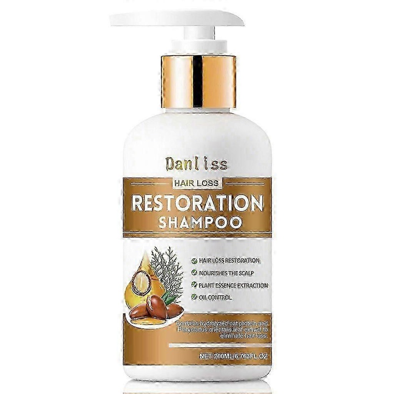 2025 Anti-Hair Fall Hair Loss Shampoo, Anti Hair Loss Shampoo, Promotes Hair Growth, Oil Control Anti dandruff Shampoo, Rich in Various Plant Extracts