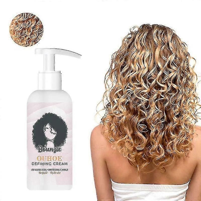 50Ml Hair Elastin Perfect Curly Quick-Acting Prevent Frizz, Restore Elasticity Control Hairstyle Care Styling Cream