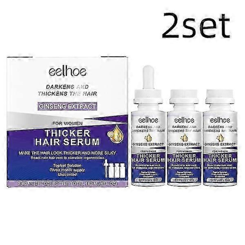 6-Piece Eelhoe Hair Care Essence Set for Massage, Rescues Damaged Hair and Nourishes Scalp