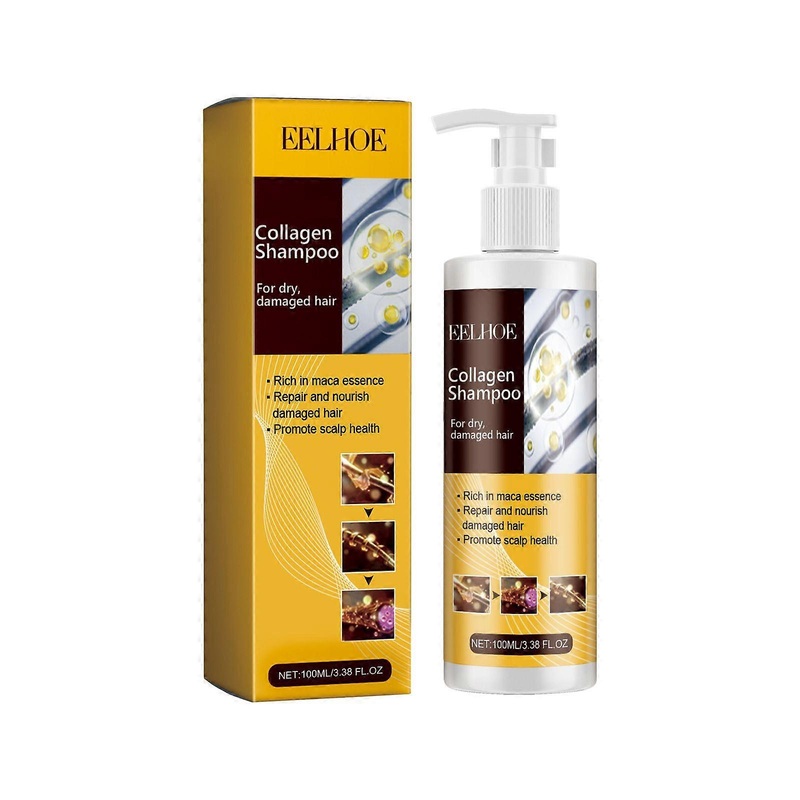 Collagen hair care series deeply moisturizes and improves frizzy, dry, split