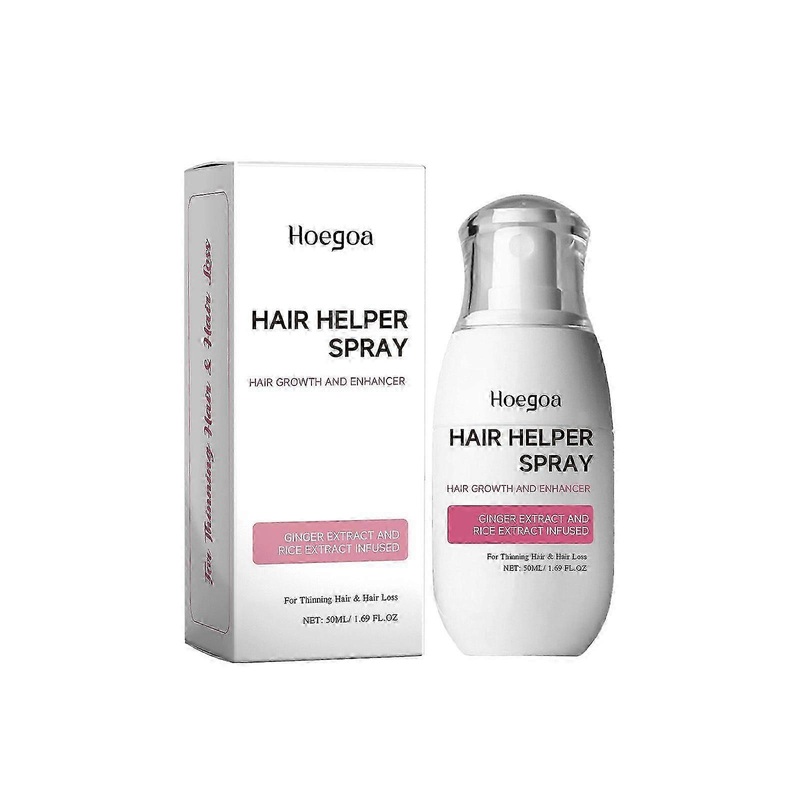 Hoegoa Hair Care Spray Hair Glow Nourishing Scalp Repair Manic Hair Soft Hair Spray~A