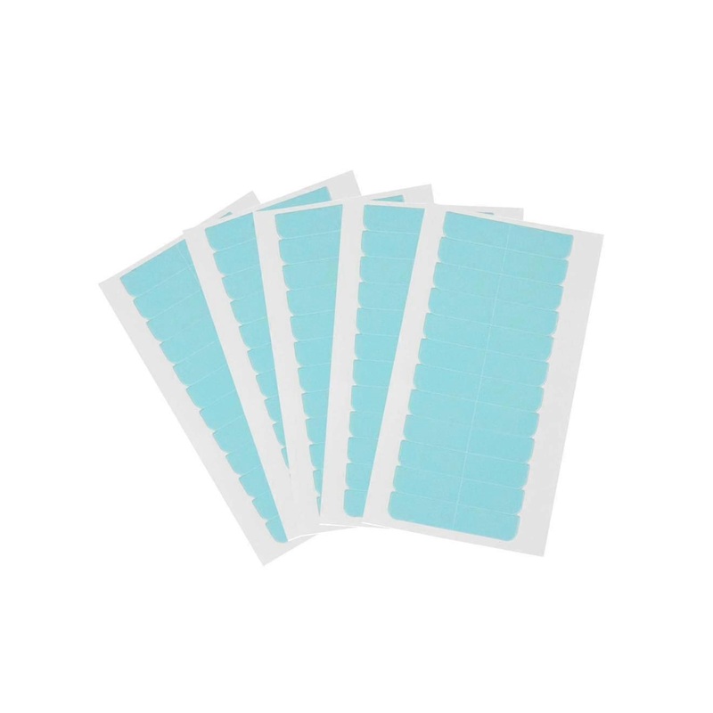 Pack of 120 replacement tapes adhesive strips for tape extensions hair adhesive tape double-sided hair extension tape