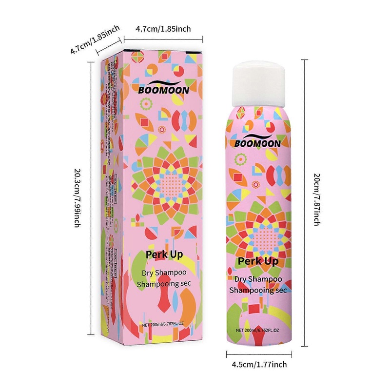 Scalp cleansing, moisturizing, soft and shiny shampoo and conditioner, fluffy and wash-free dry hair spray 1