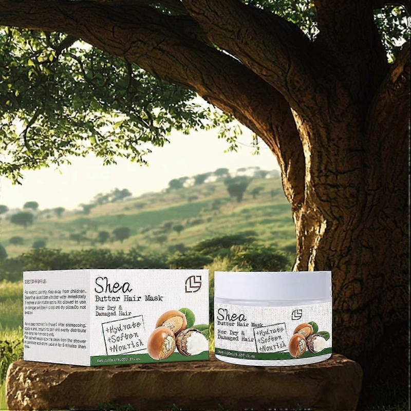 Shea Butter Raw Organic, Natural Shea Butter Hair Mask, Moisturizing and Locking Water, Keeps Hair Healthy and Vibrant 2025