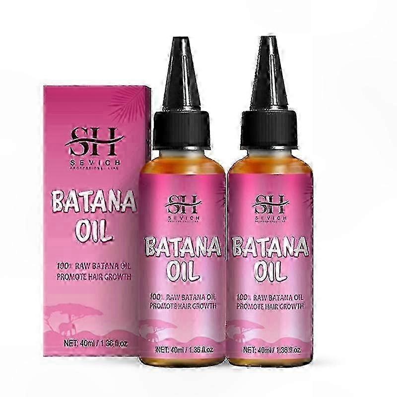 2-Pack Batana Oil Hair Growth Kit with Mask for Anti-Breakage & Regrowth Support