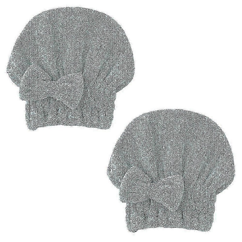 2-Pack Microfiber Hair Towel Caps – Quick-Dry Hair Wraps for Women, Perfect for Salon & Home Use