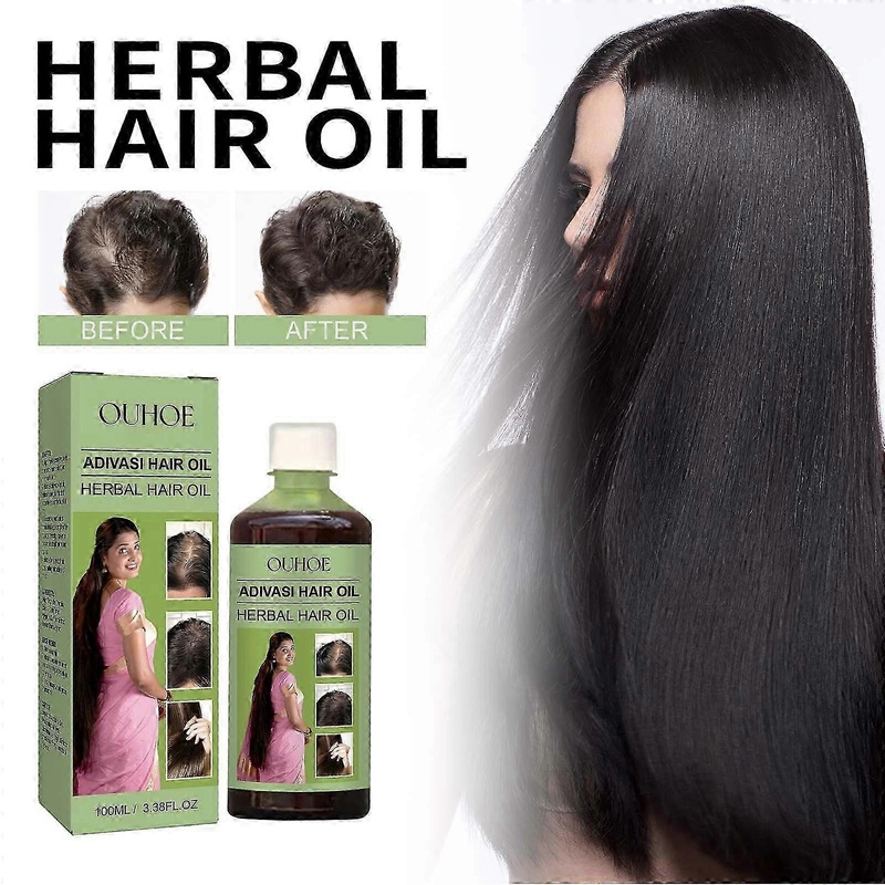 2025 Hair Growth Oil 100ml Herbal Hair Oil Refreshing Non-greasy Oil For Nourishes Scalp And Stimulates