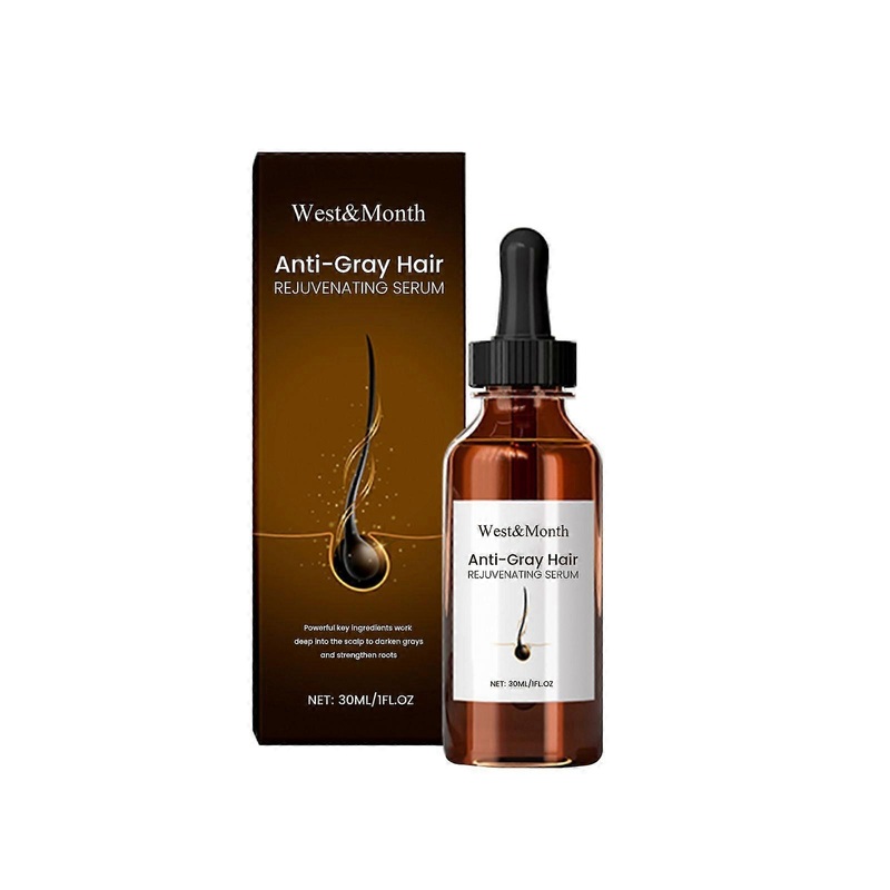 2025 Latest Model  Black Hair Essence, Polygonum Multiflorum Essence Moisturizes