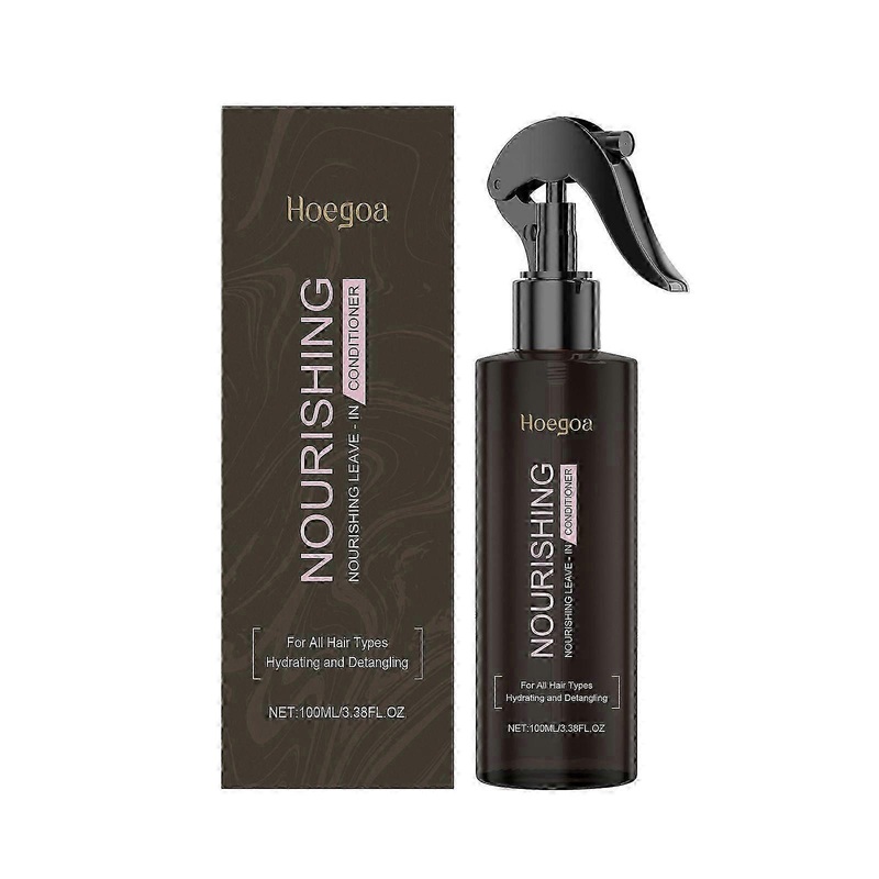Hoegoa Nourishing Disposable Hair Care Spray for Scalp and Dry Hair, Adding Fluffy Softness