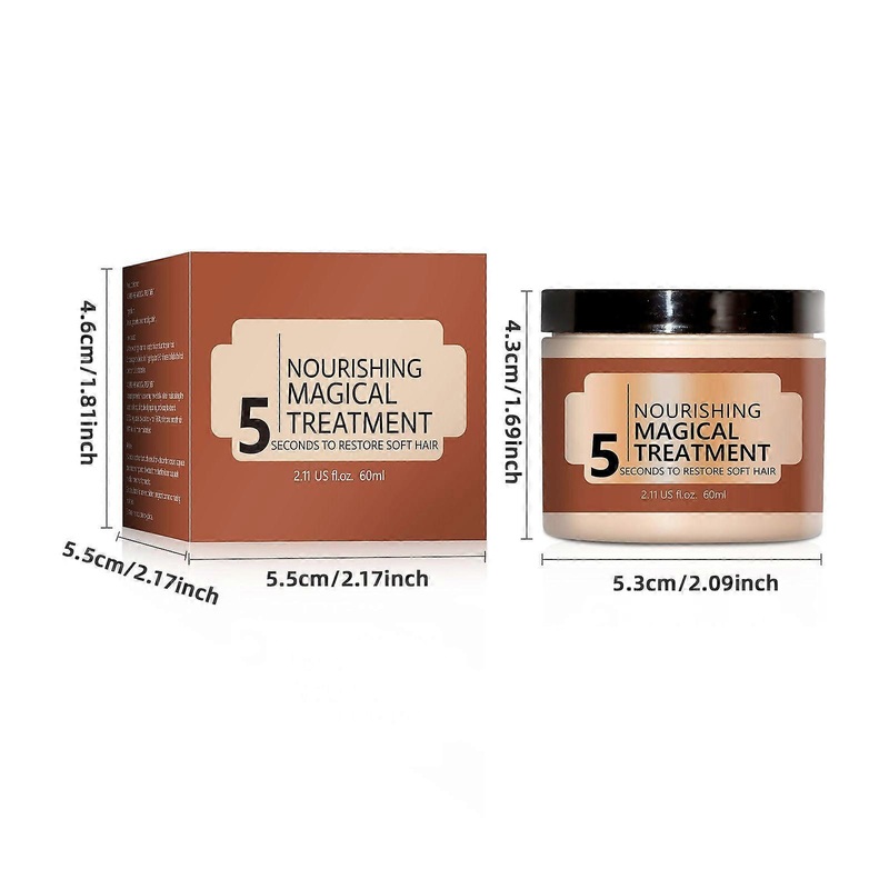 Nourishing hair mask care hair dye perm improve dry frizzy moisturizing soft hair hair mas