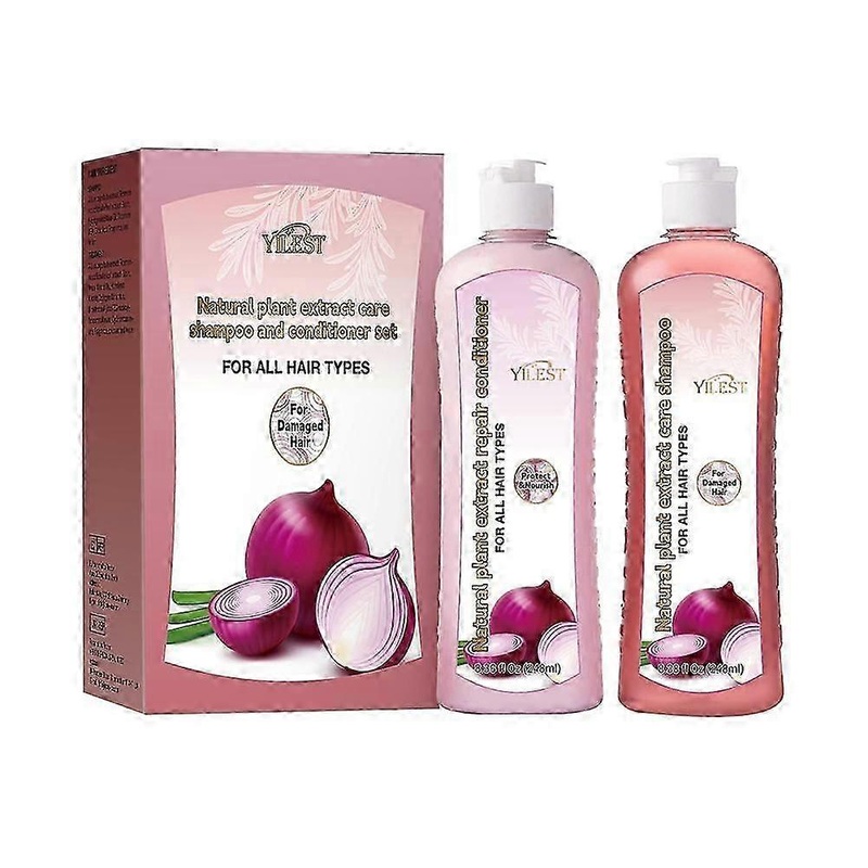 Onion & Biotin Hair Care Set with Rosemary – For Thicker, Stronger British Hair