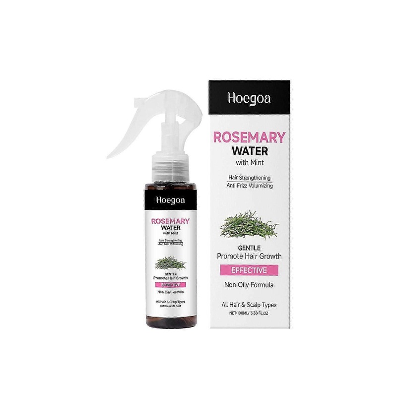 Rosemary Mint Hair Care Spray Soft and Straight Curl Nourishing Remaining Scent Moisturizing Hair Care Spray