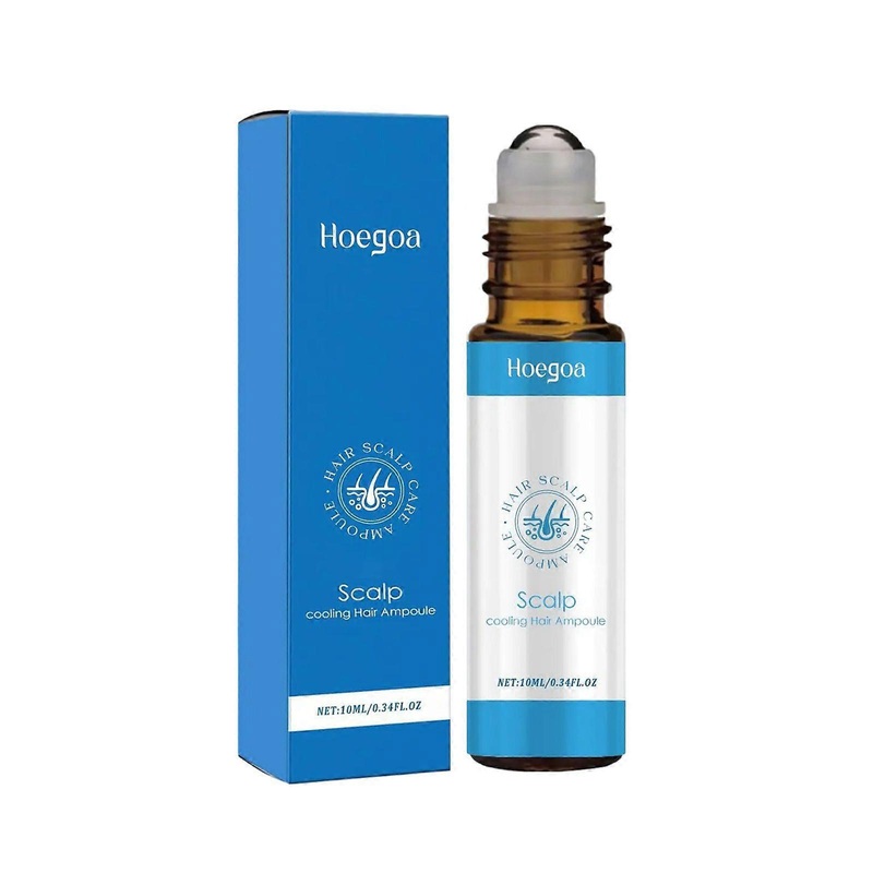 Scalp nourishing essential oil massage ball soothes and strengthens hair to