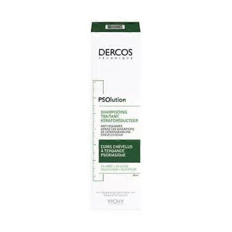VichyDercos PSOlution Kerator-Reducing Treatment Shampoo Psoriatic-Prone Scalps 200ml