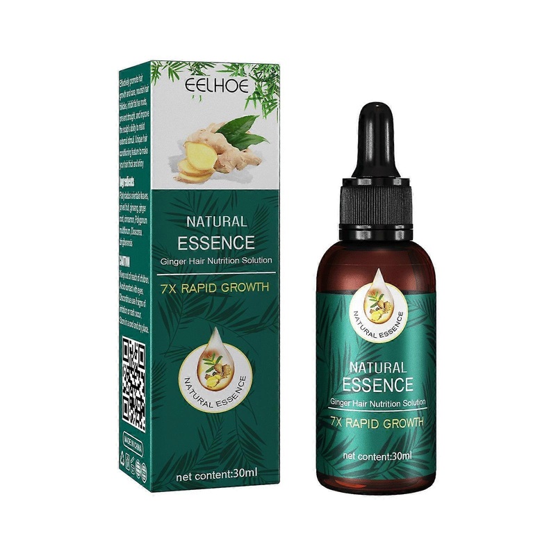 30ml Hair Essence Long Lifespan Universal Unique Practical Ginger Hair Nutrition Solution Essence for Unisex