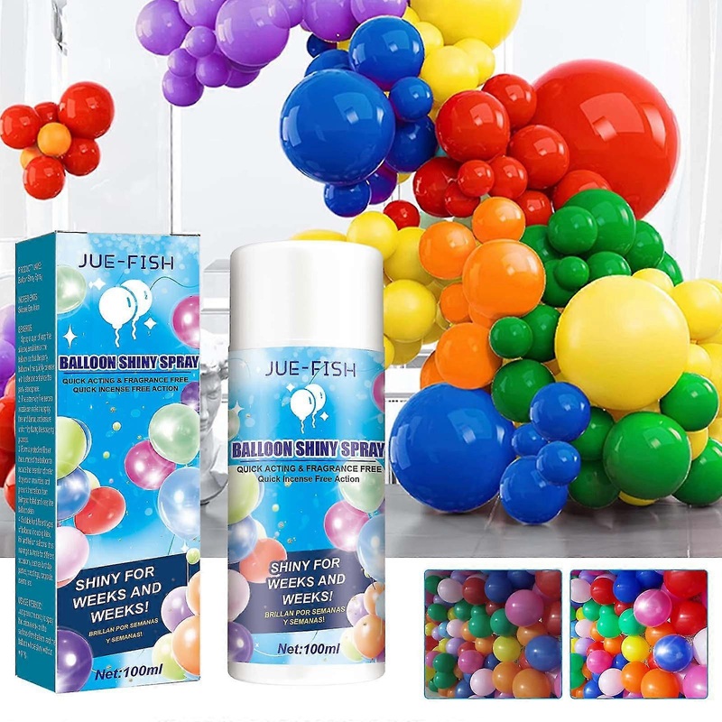 Balloon Shine Spray Aerosol Balloon Spray 100ml-MXBC