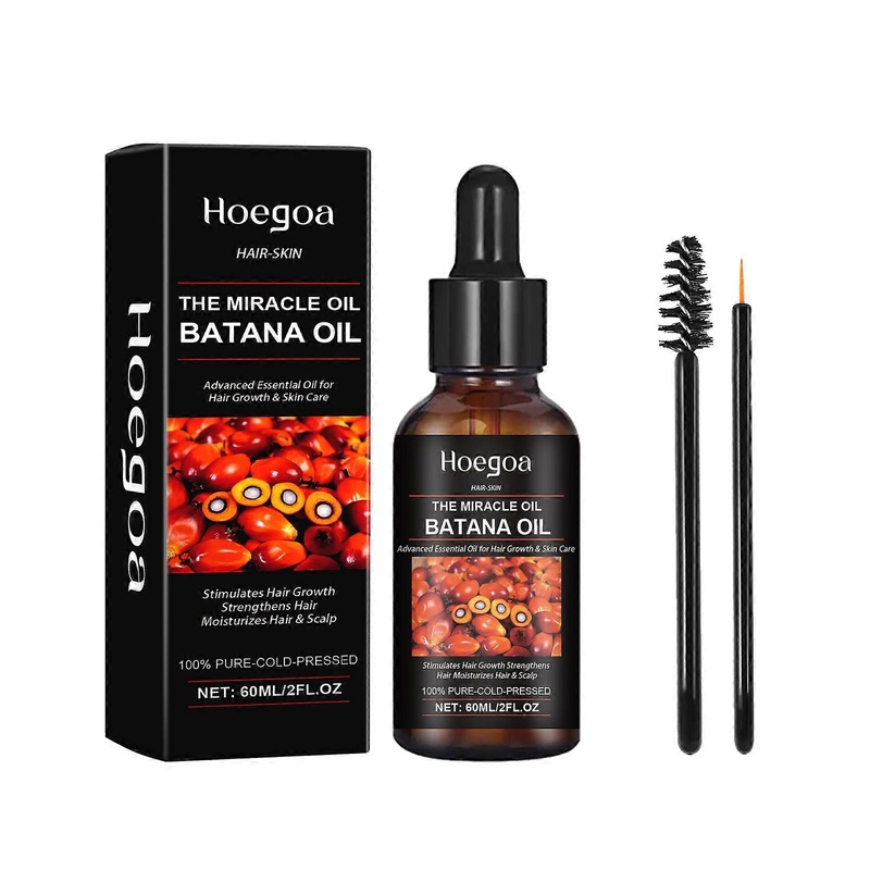 Batana Oil moisturizes and thickens lashes with a multi-benefit oil treatment