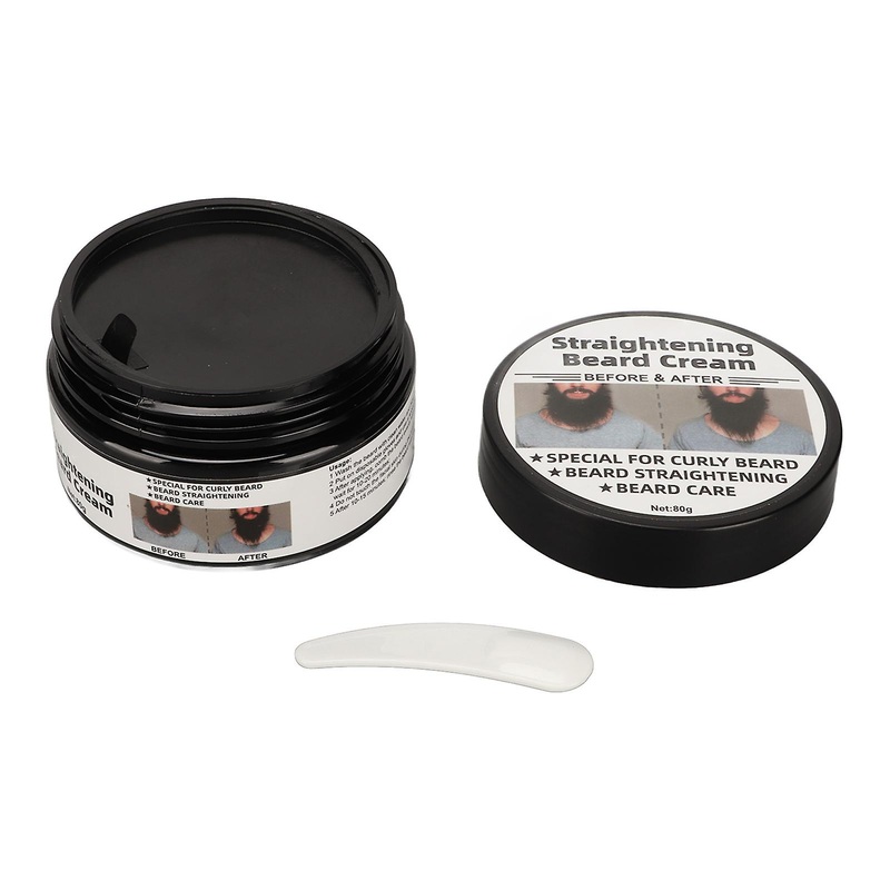 Beard Conditioner Reducing Frizz Moisturizing Softening Straightening Beard Cream for Men 2.8oz