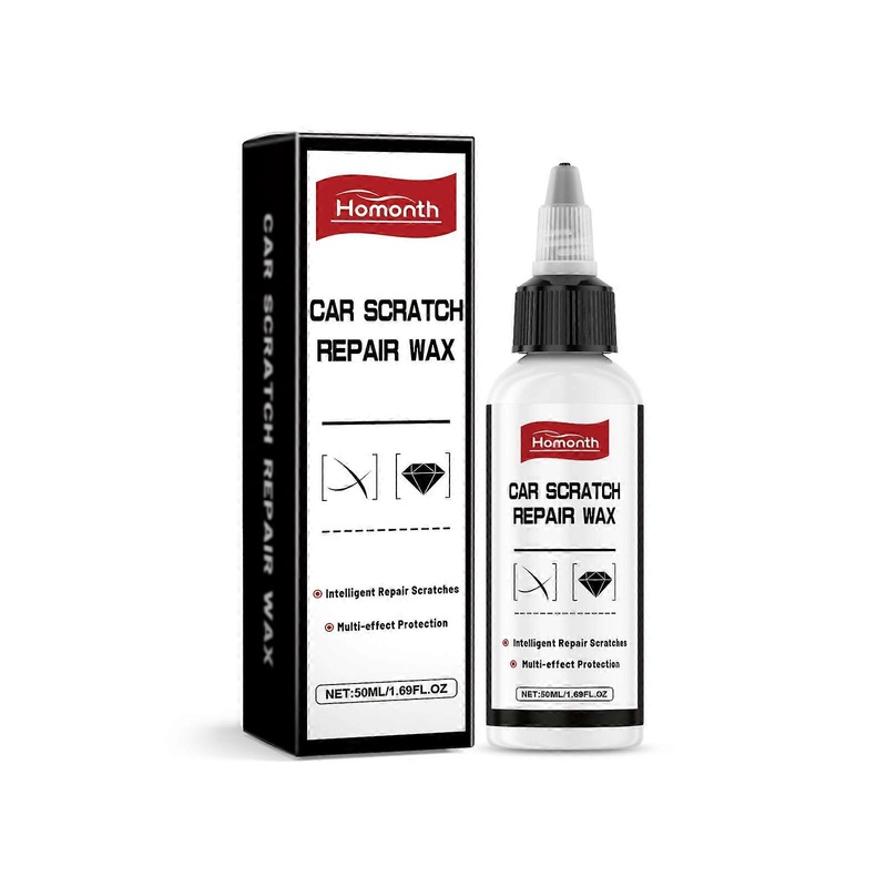 Car Scratch Repair Wax – 50ml Quick-Action Paint Touch-Up Fluid for Removing Scratches, Stains & Restoring Car Shine | Easy Application & Long-Lasting