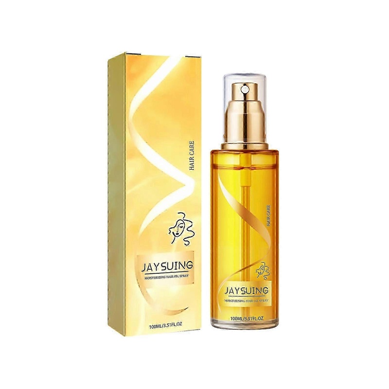 Jaysuing hair oil spray, nourishing, smoothing, strengthening hair, repairing dry and frizzy hair spray