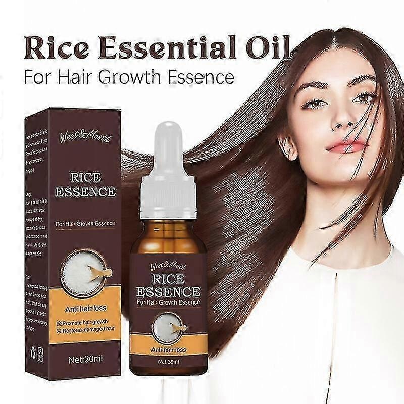 Moisturizing Rice Hair Care Essential Oil Natural Care Treatment Hair Growth
