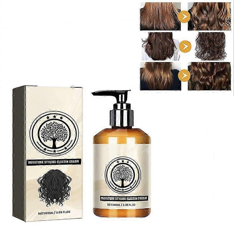 Moroccan Volume Styling Cream – Long-Lasting Moisture for Elastic UK Hair