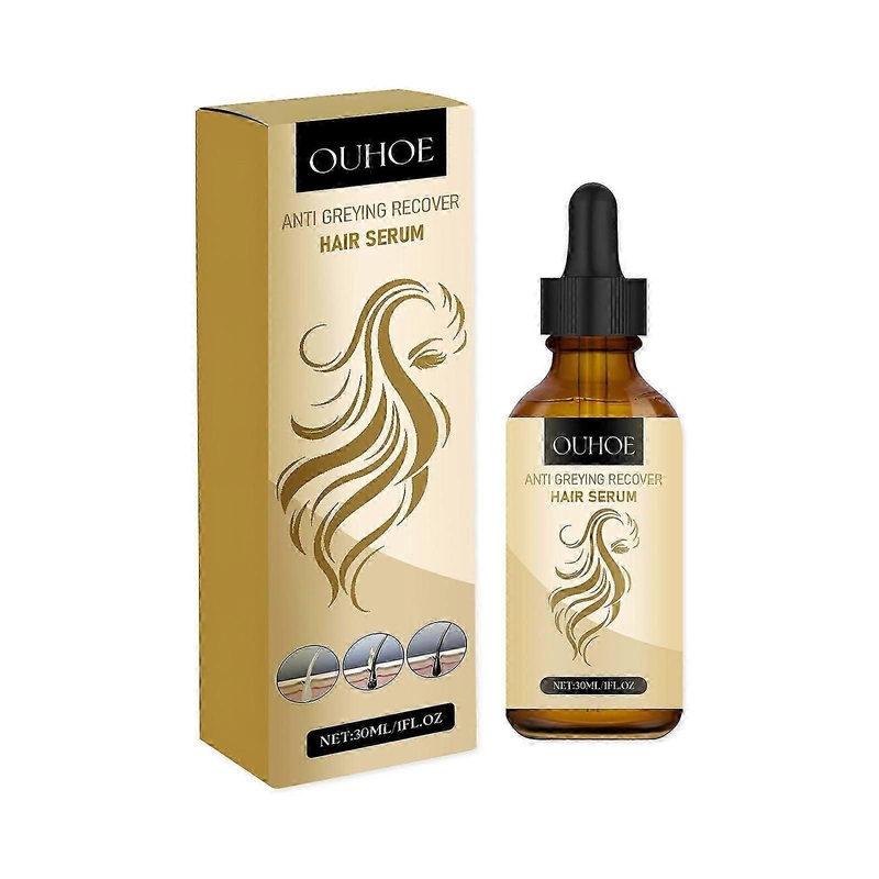 OUHOE hair care essence, nourishes the scalp, moisturizes, smoothes and strengthens the hair, and leaves the hair fragrant, hair care essential oil