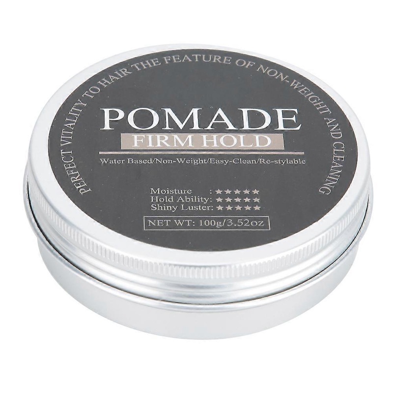 100g Men Hair Styling Wax Moisturizing Long Lasting Beauty Salon Hair Oil Hair Gel(100G )