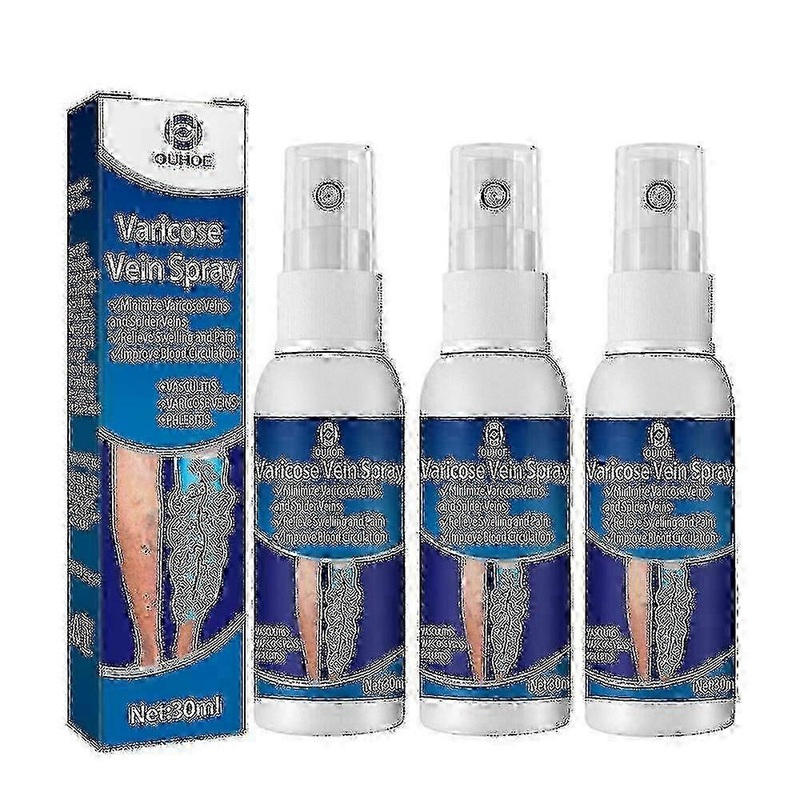 3-Pack Vein Fix Varicose Treatment Spray Veinhealing Varicose Veins Treatment Spray 2025