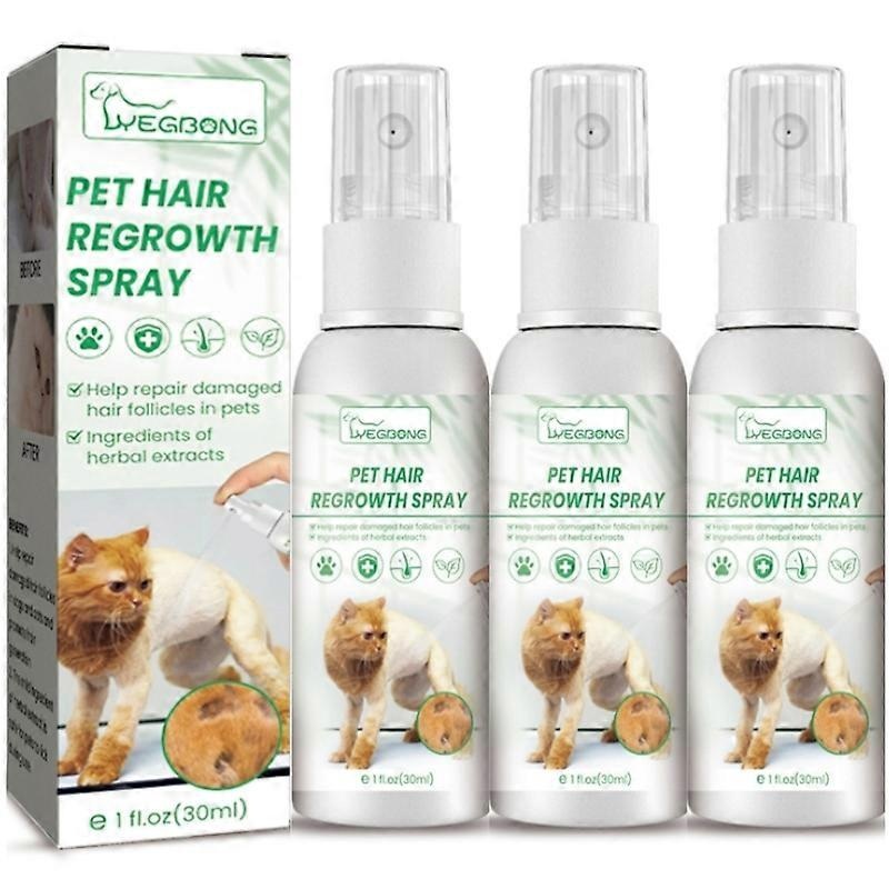 Conditioning Detangler Spray – Natural Hair Detangler Spray for Dogs and Cats Matted Hair, Pet Hair Regrowth Spray Amesor