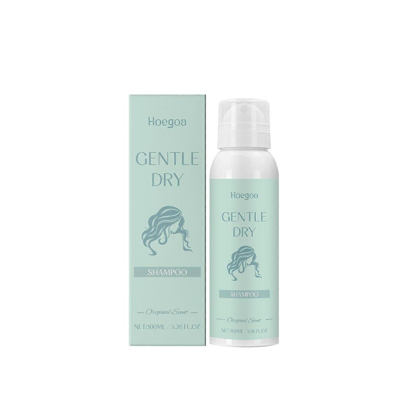 Hoegoa Wash-Free Dry Hair Spray Dry Cleaning Spray Oil Control Fluffy Shiny Hair Easy Hair Care