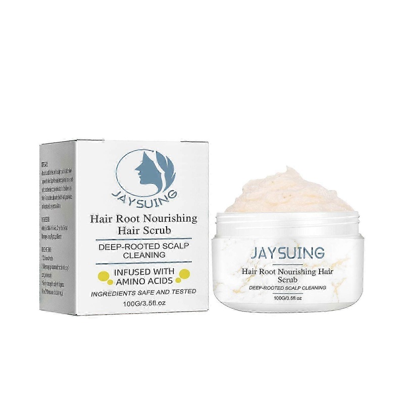 Jaysui Hair Root Nourishing Scrub Cleanses the Scalp, Moisturizes the Hair Roots, Softens and Thickens the Hair Care Scrub